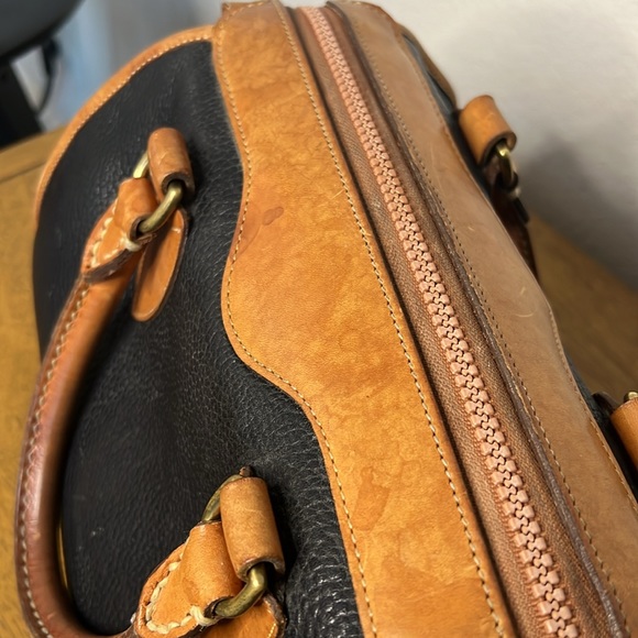 Dooney & Bourke Vintage Gladstone Khaki/British Tan - Picture 10 of 17